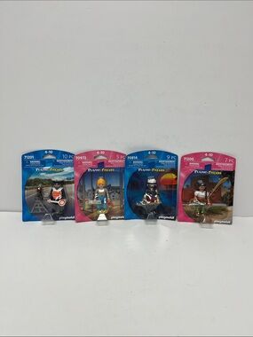 Playmobil Playmo-Friends 4-Pack Action Figures Set - 71200, 70972, 71201, 70814